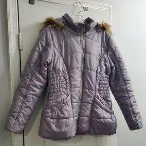 Gray Jacet with Hood